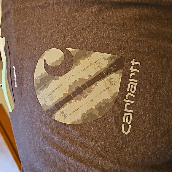 Women's Carhartt long sleeve tee. Purple, sz XXL. - Picture 4 of 4